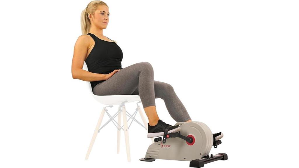compact and portable pedal exerciser
