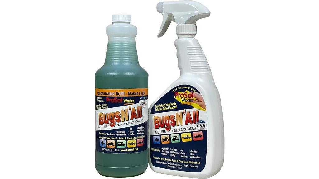 effective bug splatter remover