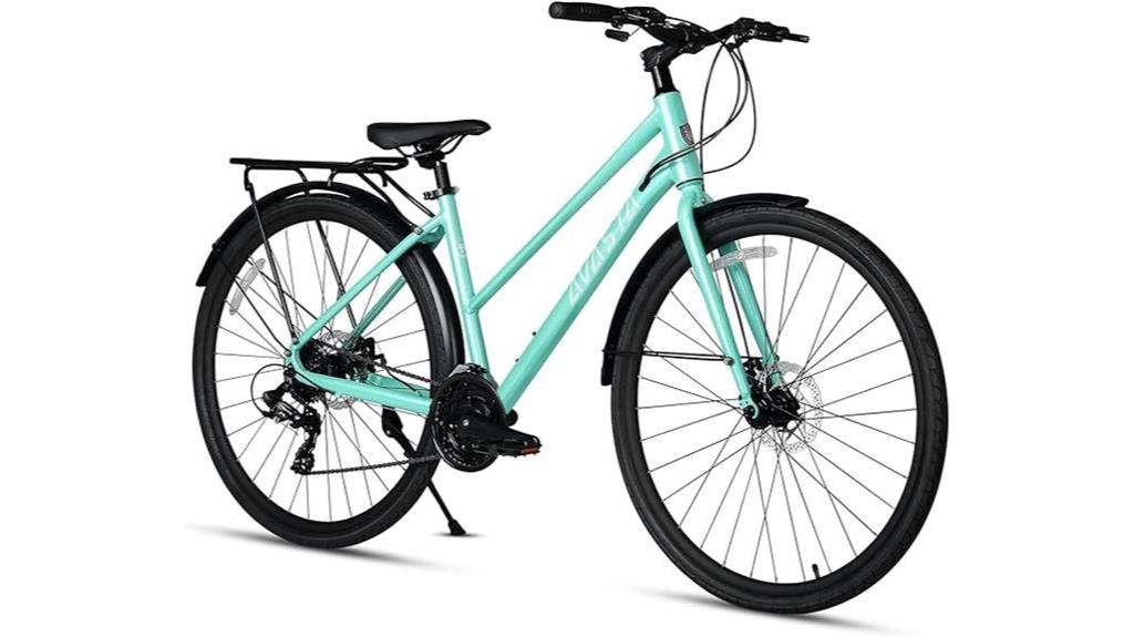hybrid bike with multiple colors