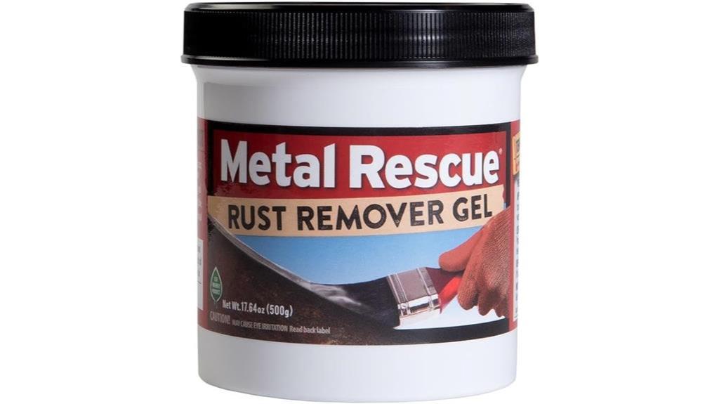 metal rust remover gel