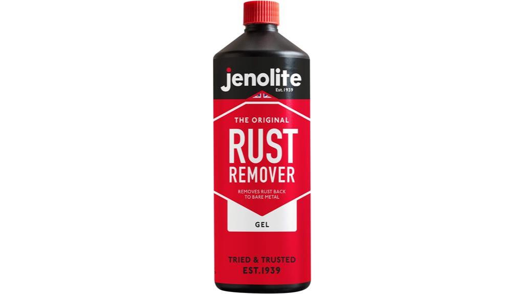 powerful rust remover gel
