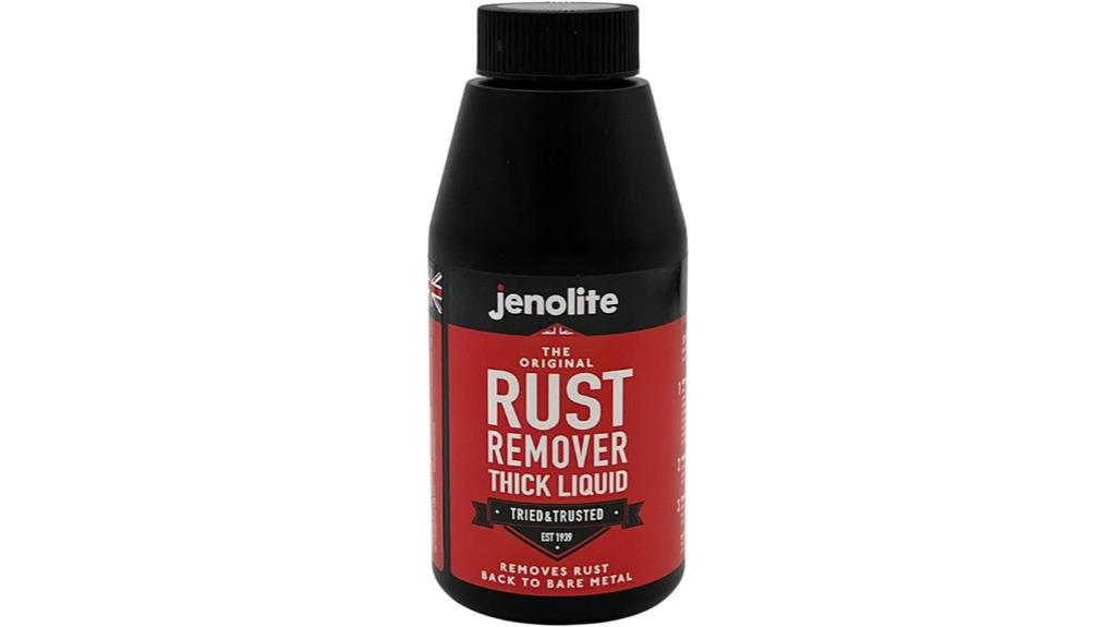 powerful rust remover solution