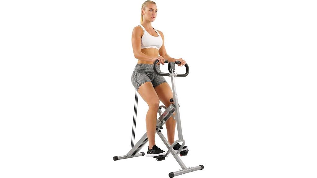 rowing and squatting machine