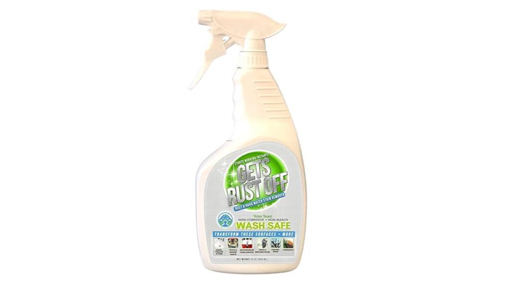 rust and hard water remover