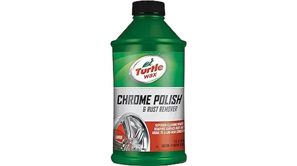 turtle wax chrome polish