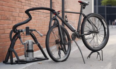 securing bicycle on car