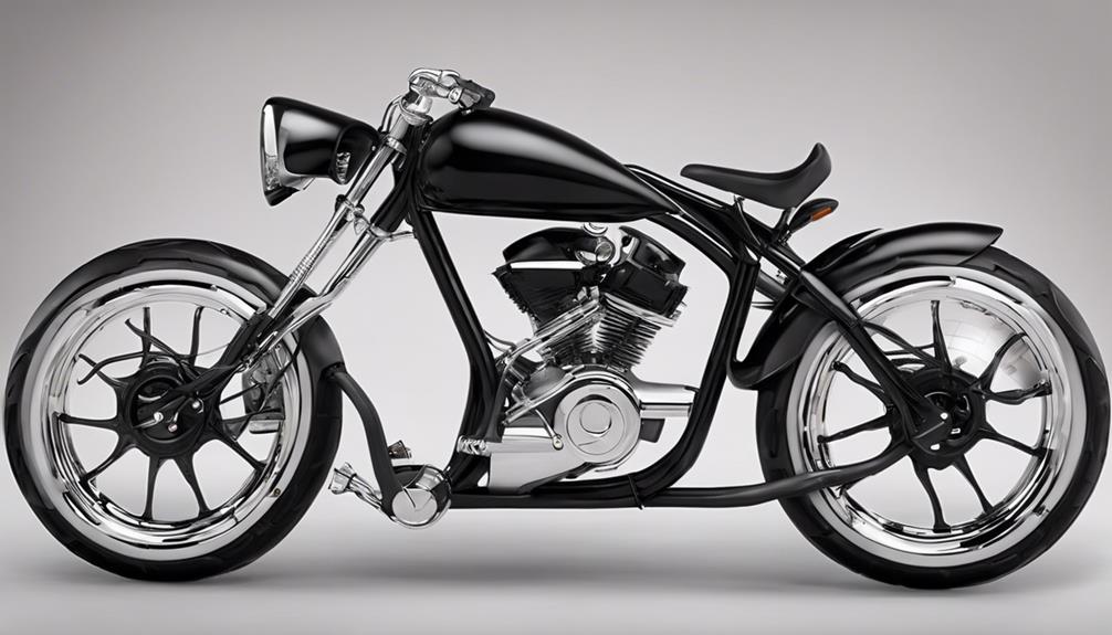 selecting a motorcycle style bike