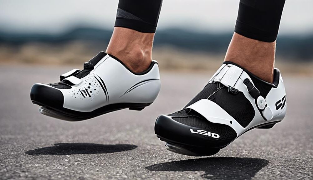 cycling and walking shoes