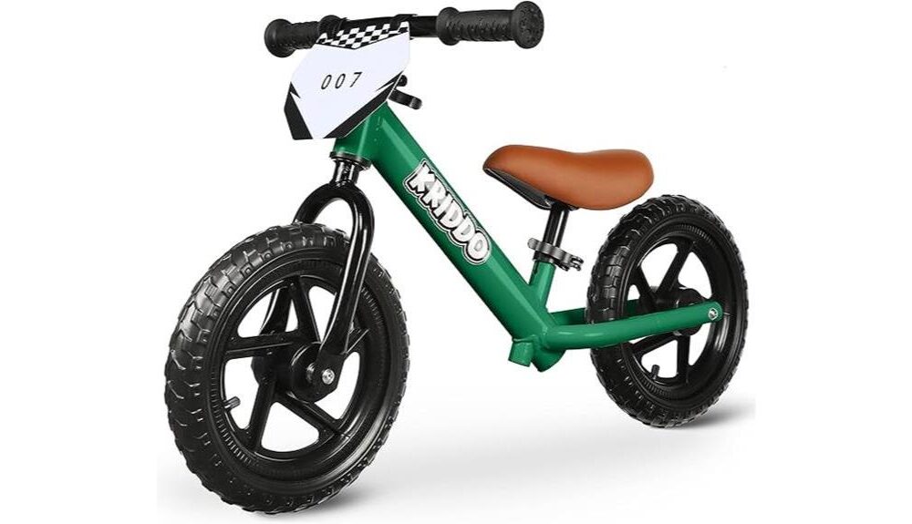KRIDDO Toddler Balance Bike Review Flat Iron Bike