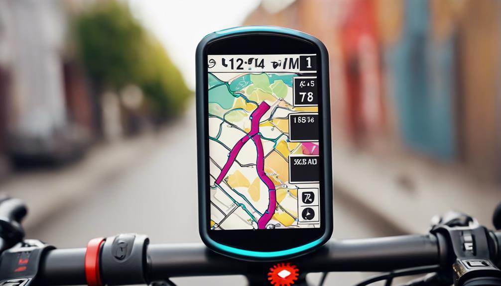 bicycle gps devices with maps