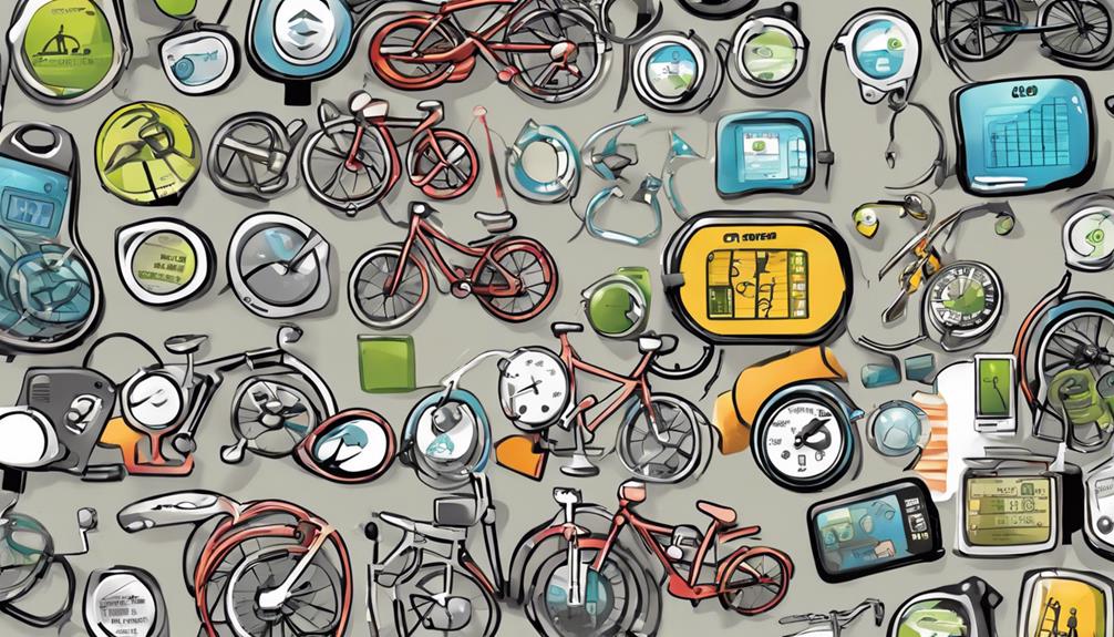 bicycle odometer app selection