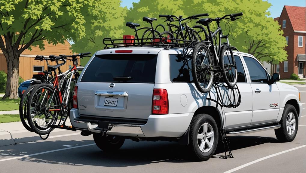 bicycle racks for suvs