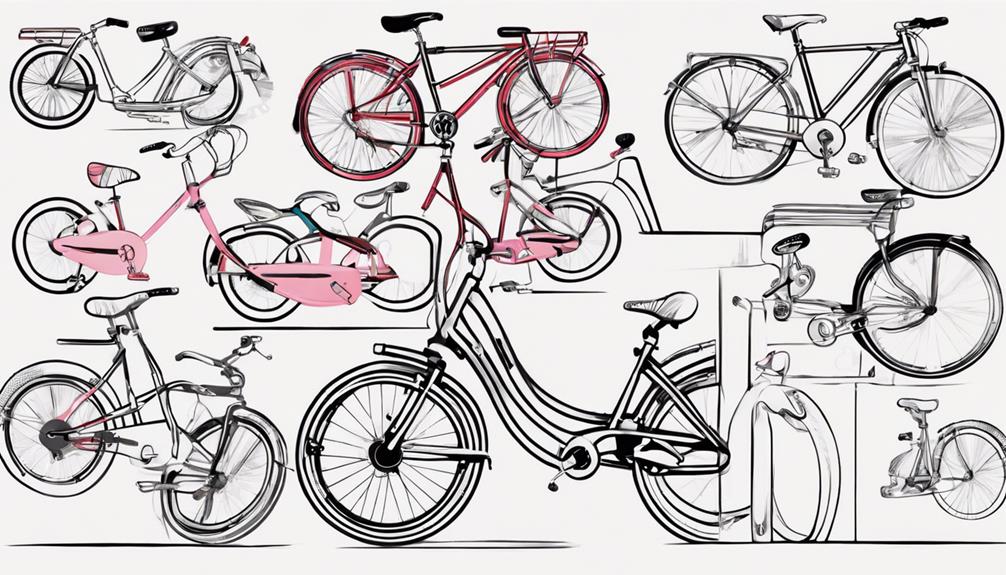 bicycle selection for girls