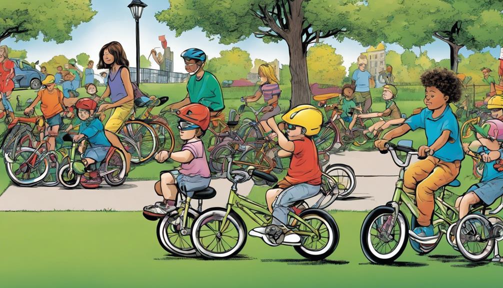 bicycle selection for young children