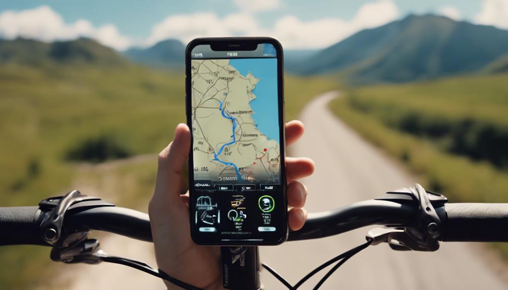 choosing a bicycle tracking app