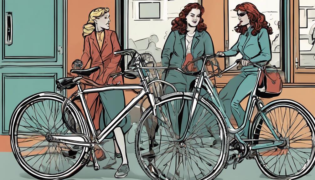 choosing a bike for a heavy woman