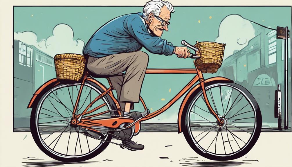 choosing bicycle for elderly