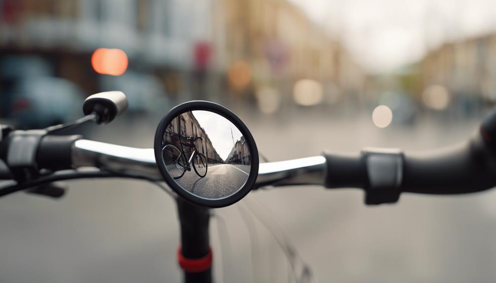 enhance cycling safety with mirrors