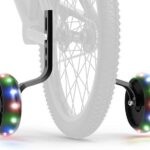 glowing training wheels for kids