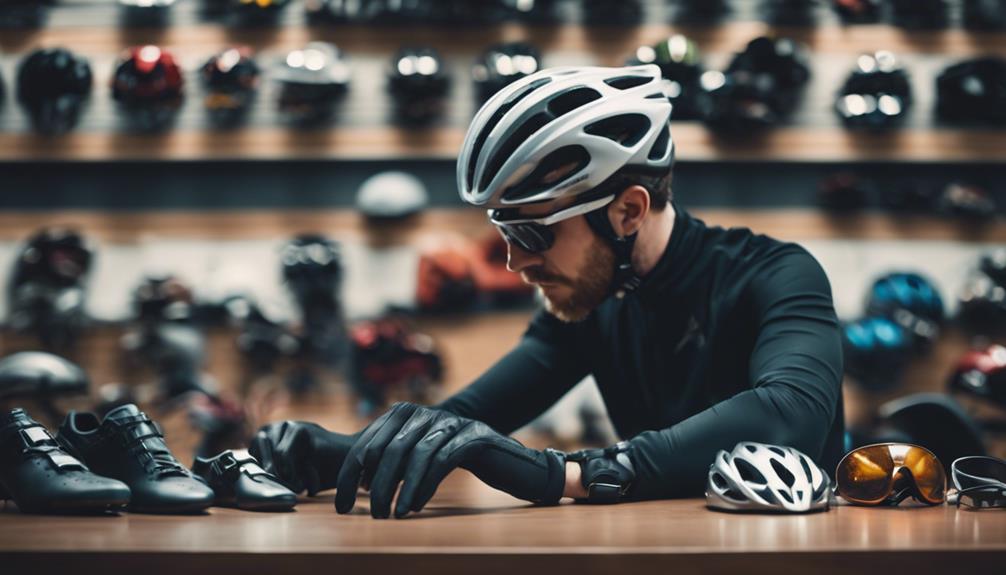 road bicycle gear selection