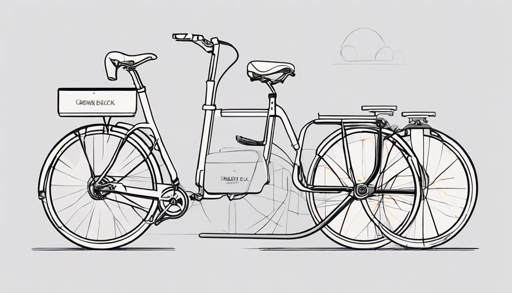 selecting a delivery bike