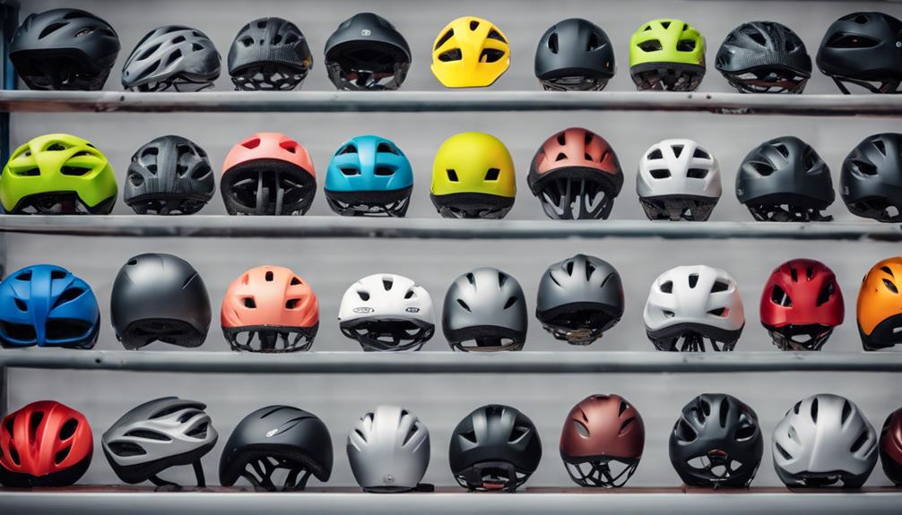 selecting adult bike helmets
