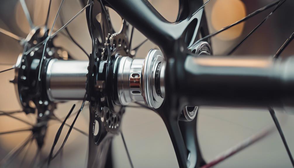 smooth cycling with top quality hubs