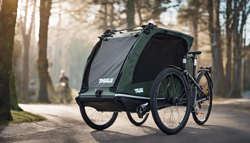 thule cadence trailer review