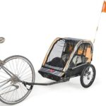 versatile bike trailer stroller combo