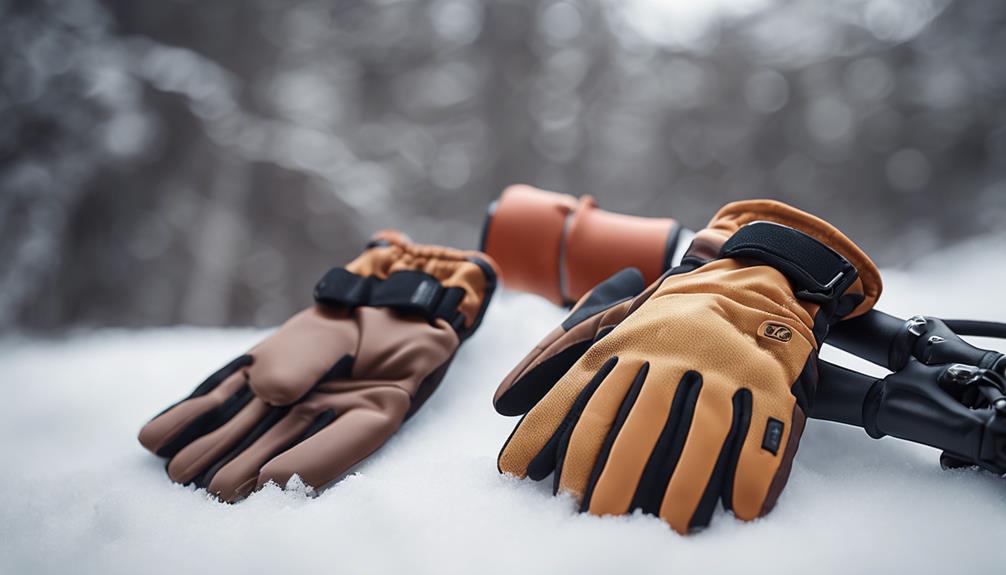 winter bicycle glove selection