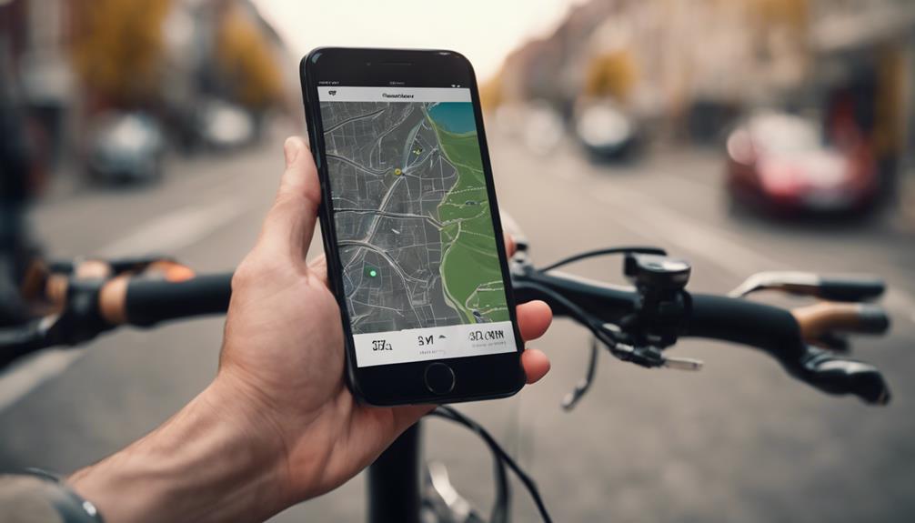 choosing a bicycle map