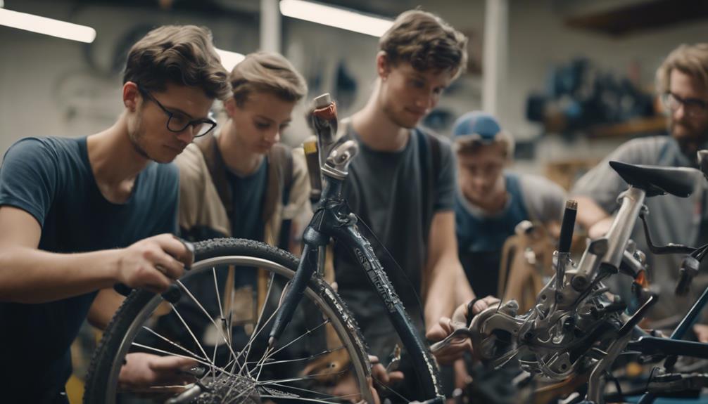 choosing bicycle mechanic school