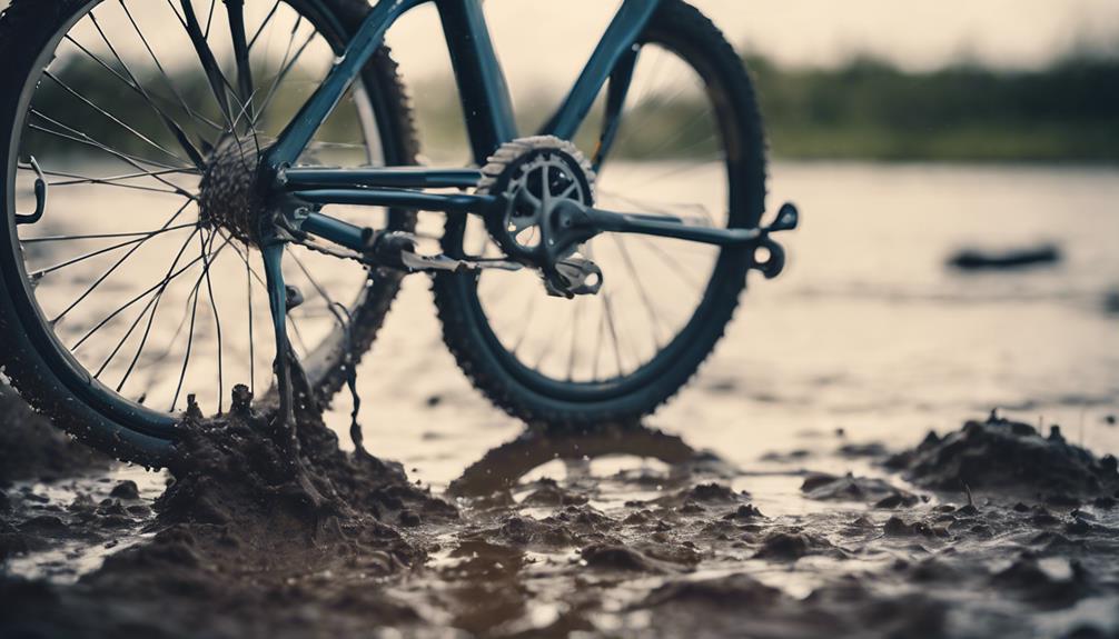 stay dry with mudguards