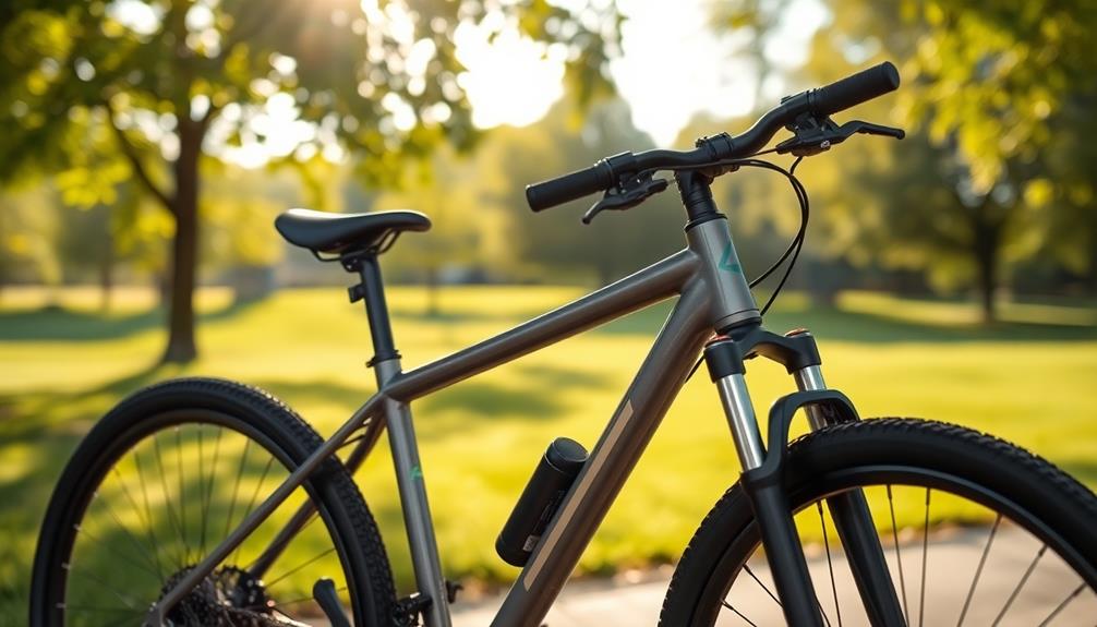 beginner hybrid bike features