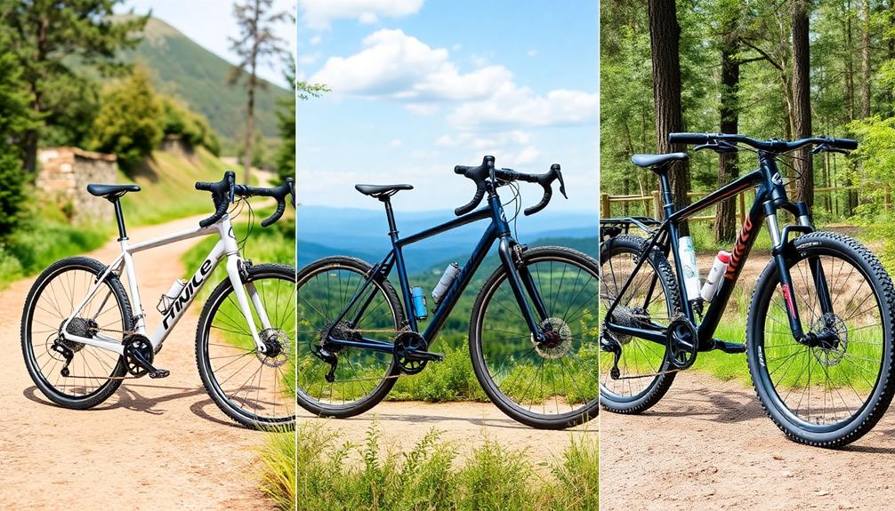 evaluating varied bicycle types