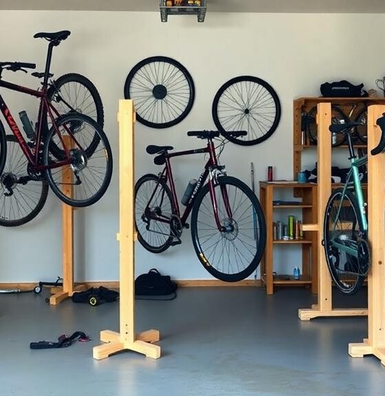 homemade bike stand solutions