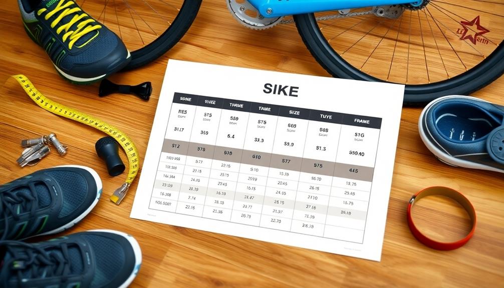 hybrid bike sizing guide