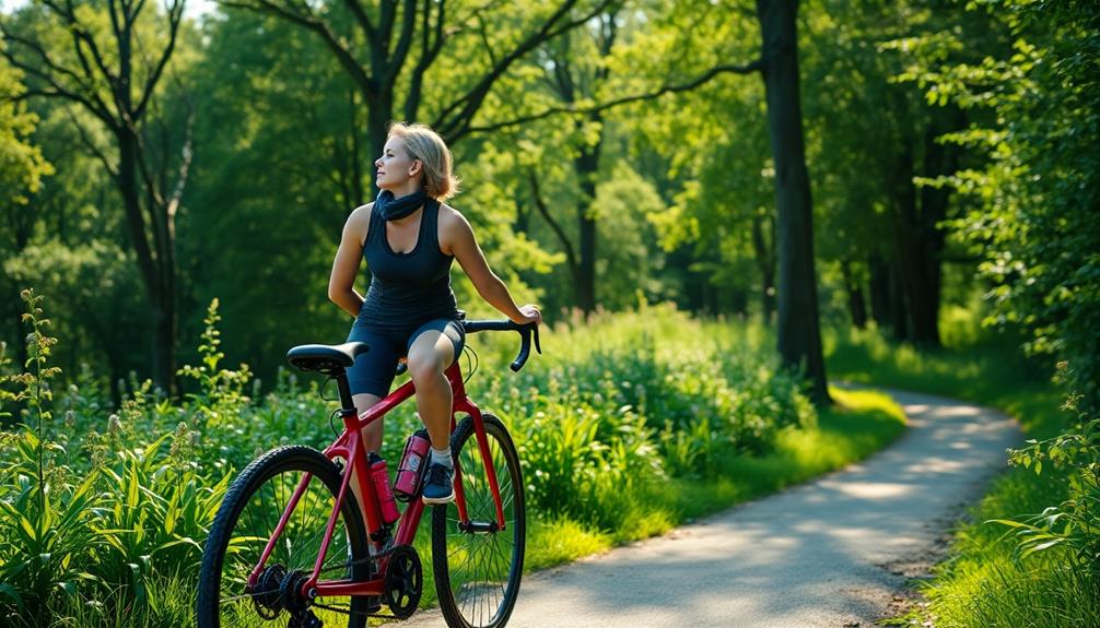 hybrid bike weight loss tips