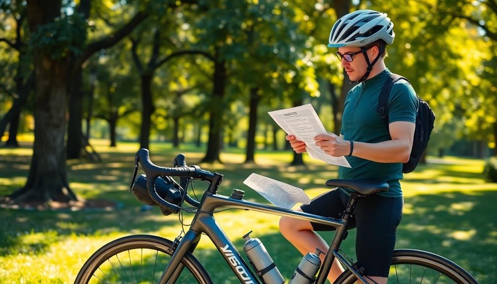 test ride preparation tips
