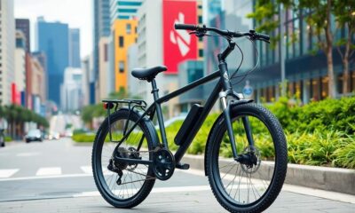 urban hybrid bike features