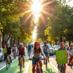 advocate for improved cycling infrastructure