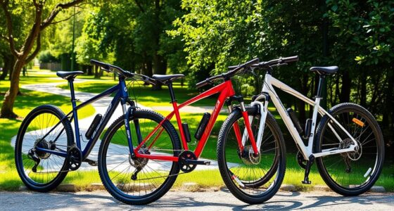 affordable hybrid bikes selection