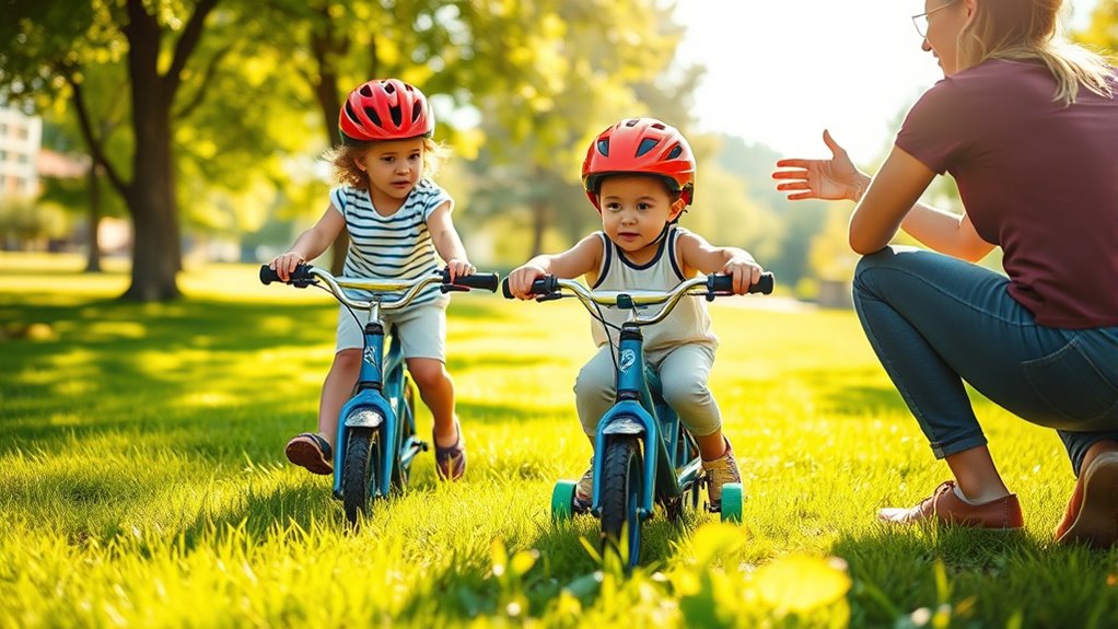 balance before cycling skills