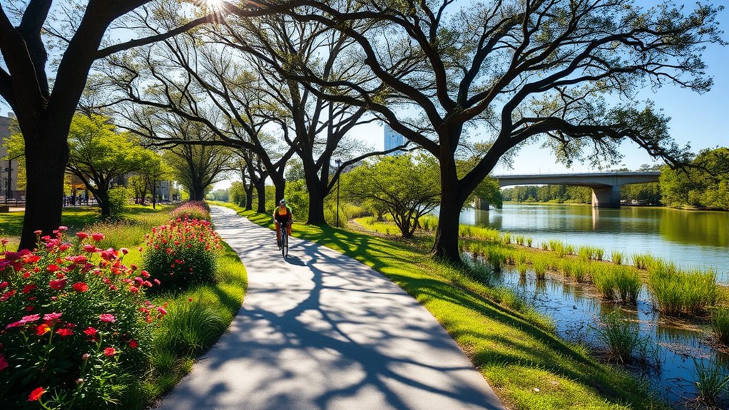bayou greenway trail exploration