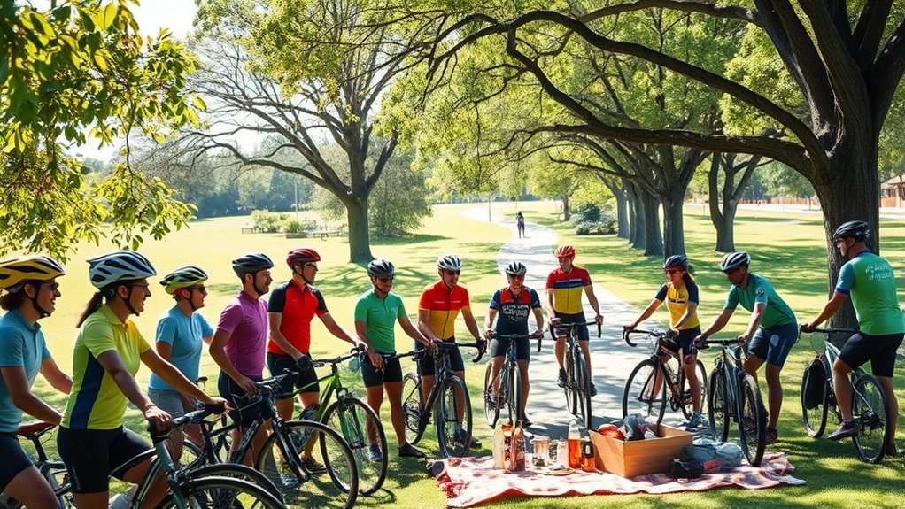 benefits of biking together