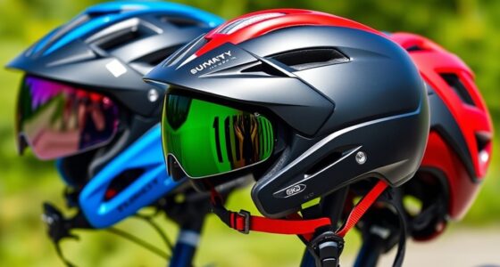 bike helmets with visors