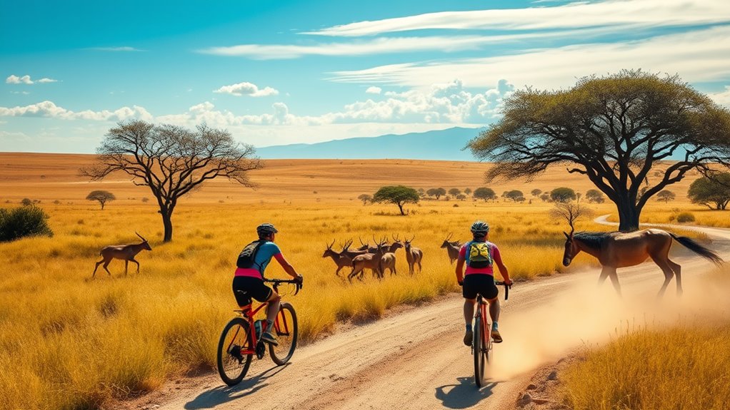 biking through nature s wonders