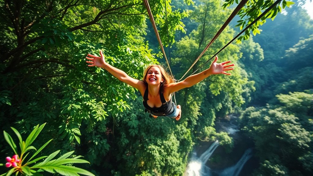 canopy zip line adventure