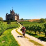 ch teau cycling in france