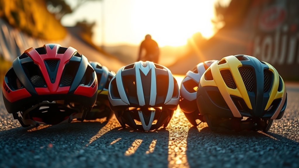 choosing speedy road helmets